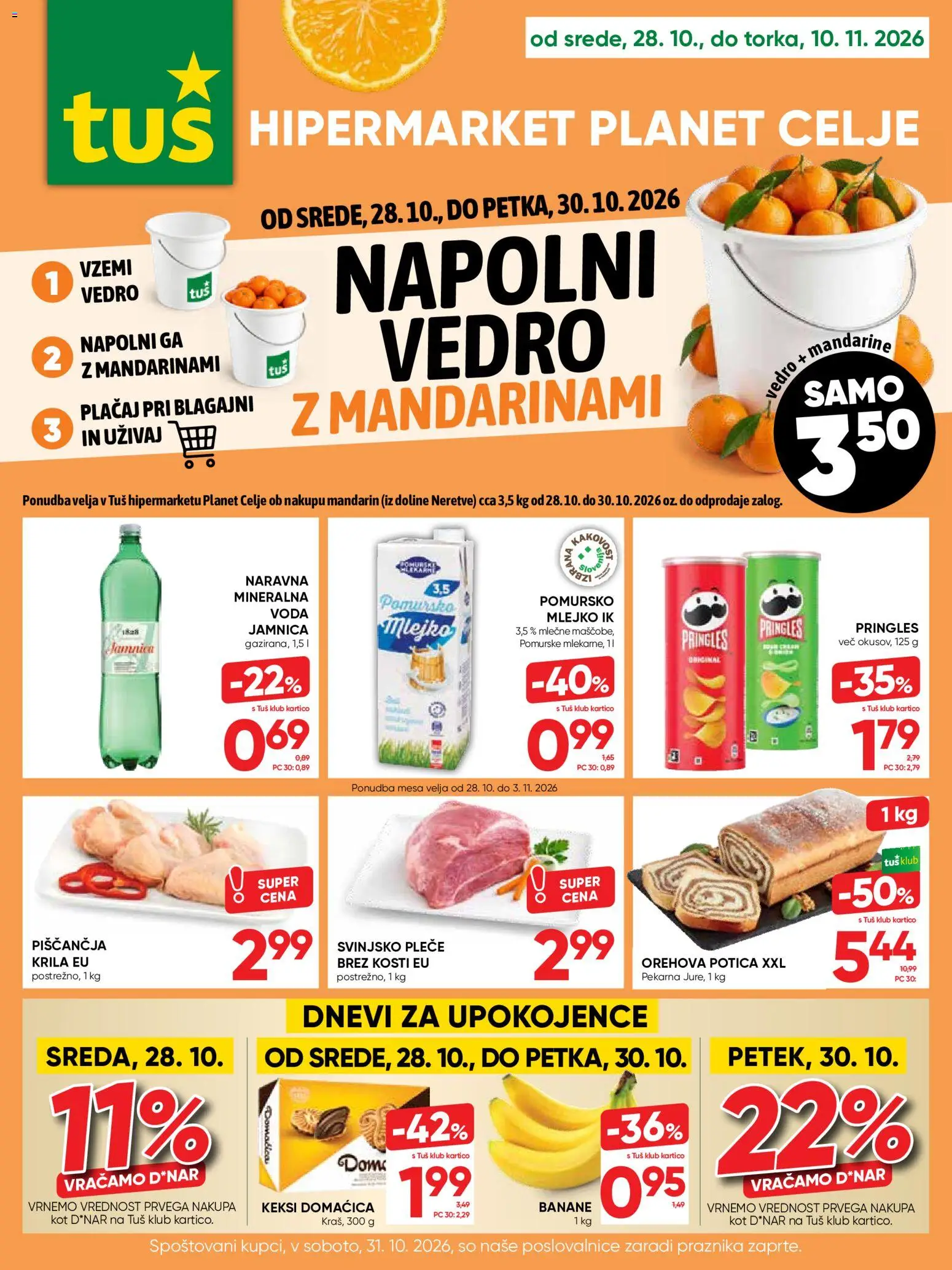 Novi Tuš katalog ponudbe – veljaven od 28.10.2026 | Stran: 21