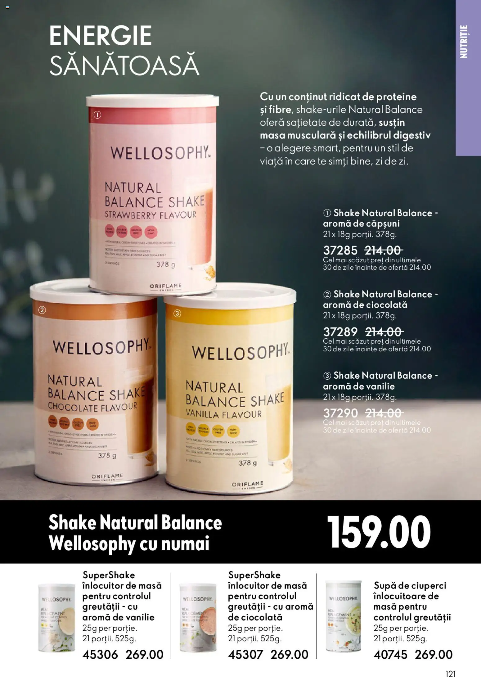 Noul catalog Oriflame – valabil de la 06.05.2026 | Pagină: 121 | Produse: Masaüstü kılıfı, Ciocolată, Căpșuni, Shake