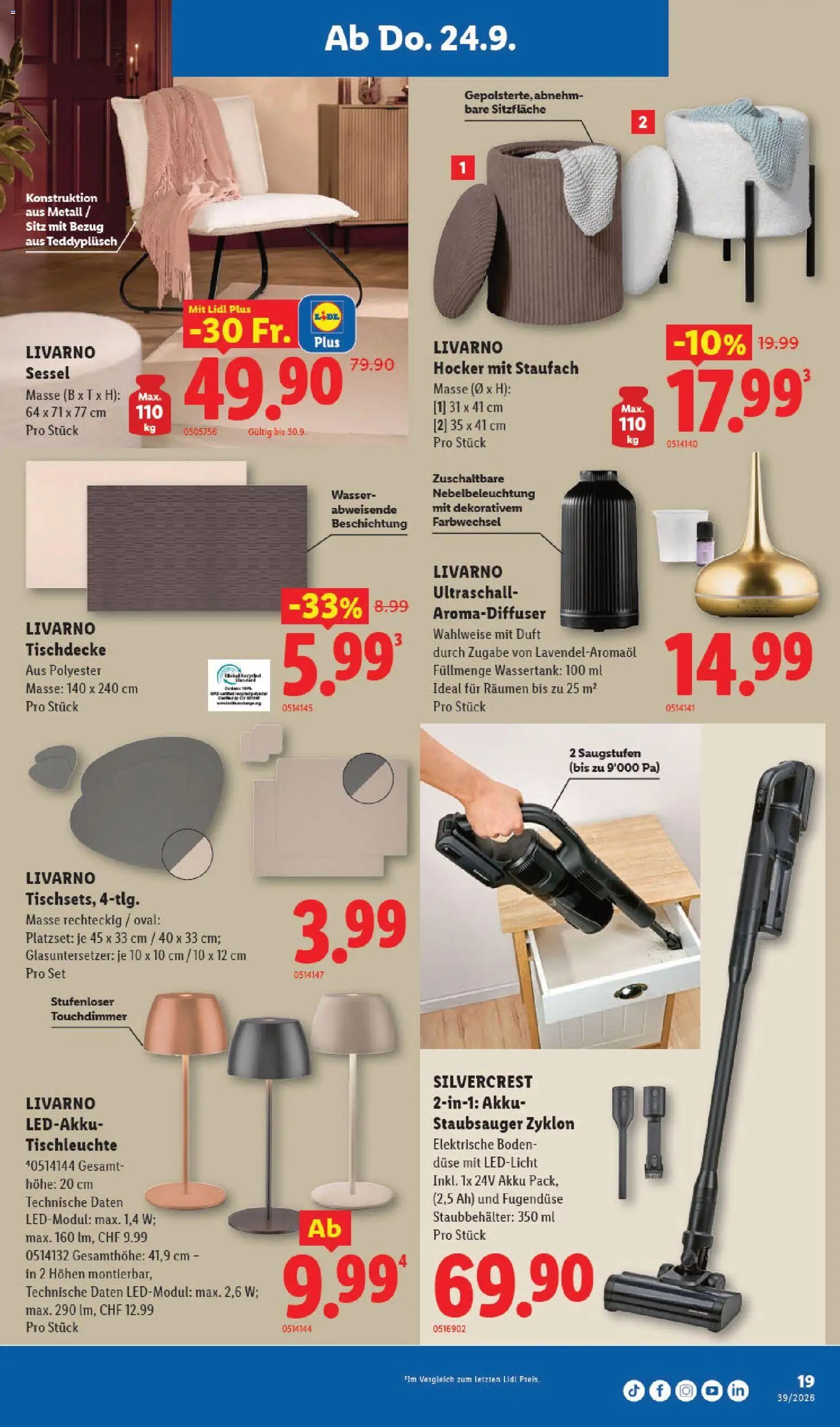 Lidl aktionen – gültig ab 24.09.2026 | Seite: 19