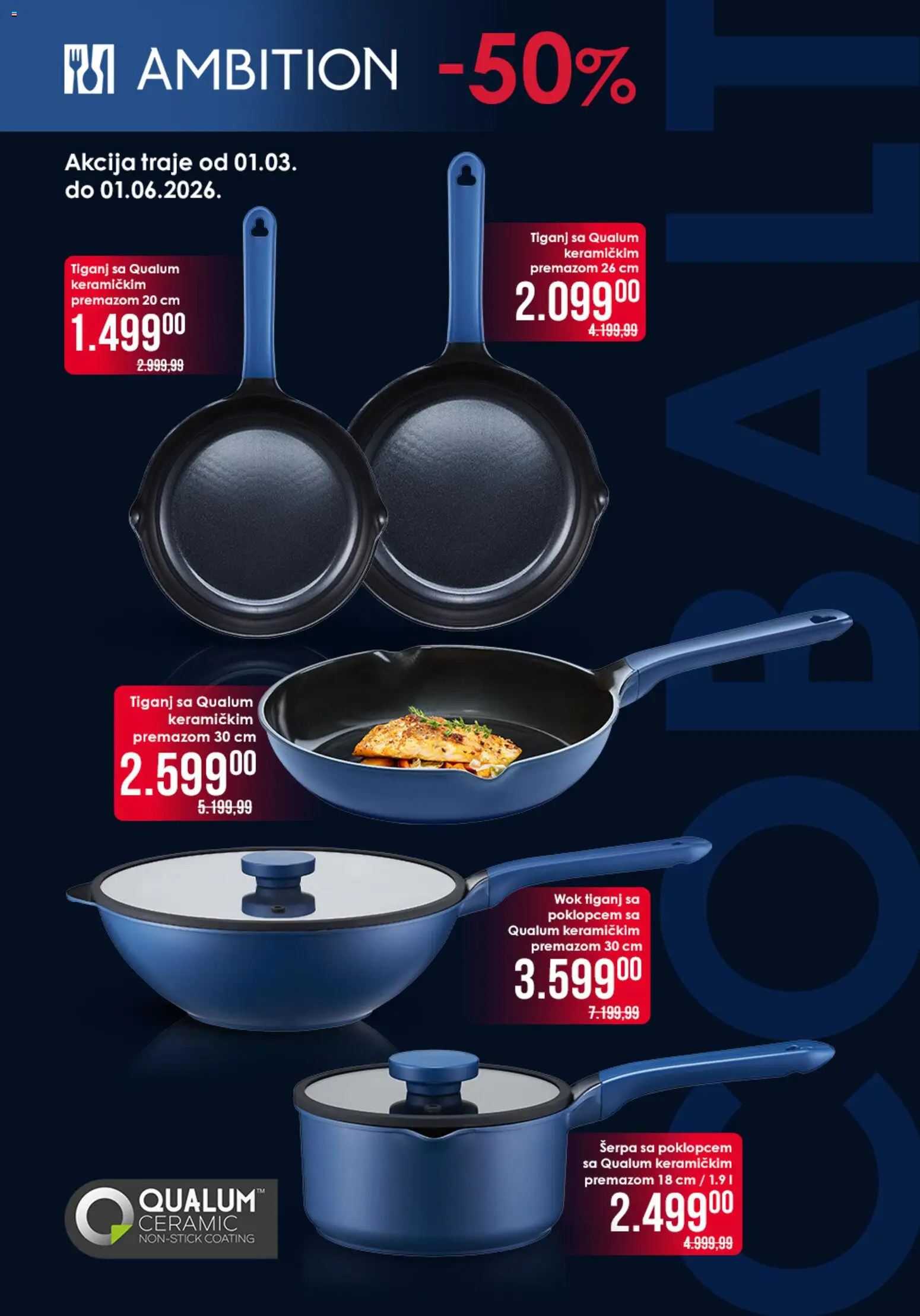 Univerexport katalog - važi od 01.03.2026 | Strana: 1 | Proizvode: Wok, Tiganj
