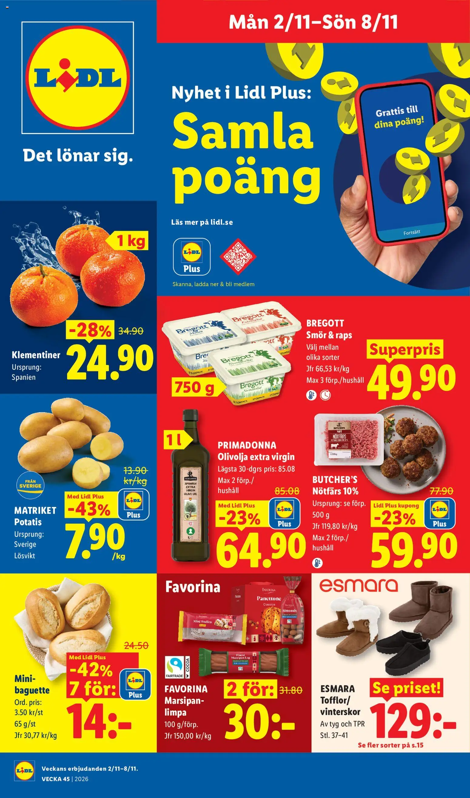 Lidl reklamblad aktuell från 02/11/2026 | Sida: 1