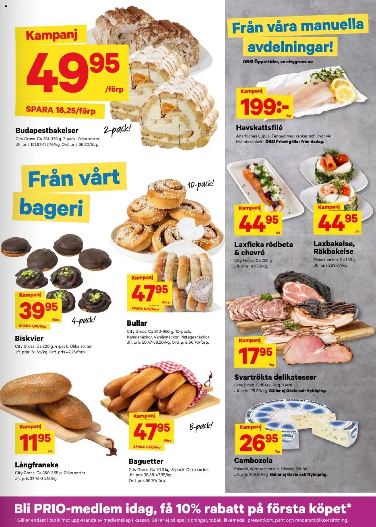 City Gross reklamblad aktuell från 07/09/2026 | Sida: 9 | Produkter: Bageri, Galler, Rödbeta