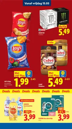 PURINA One zalm of kip, 800 g - Voorbeeld van een folder van Lidl, geldig van 11.05.2026 | Pagina: 45