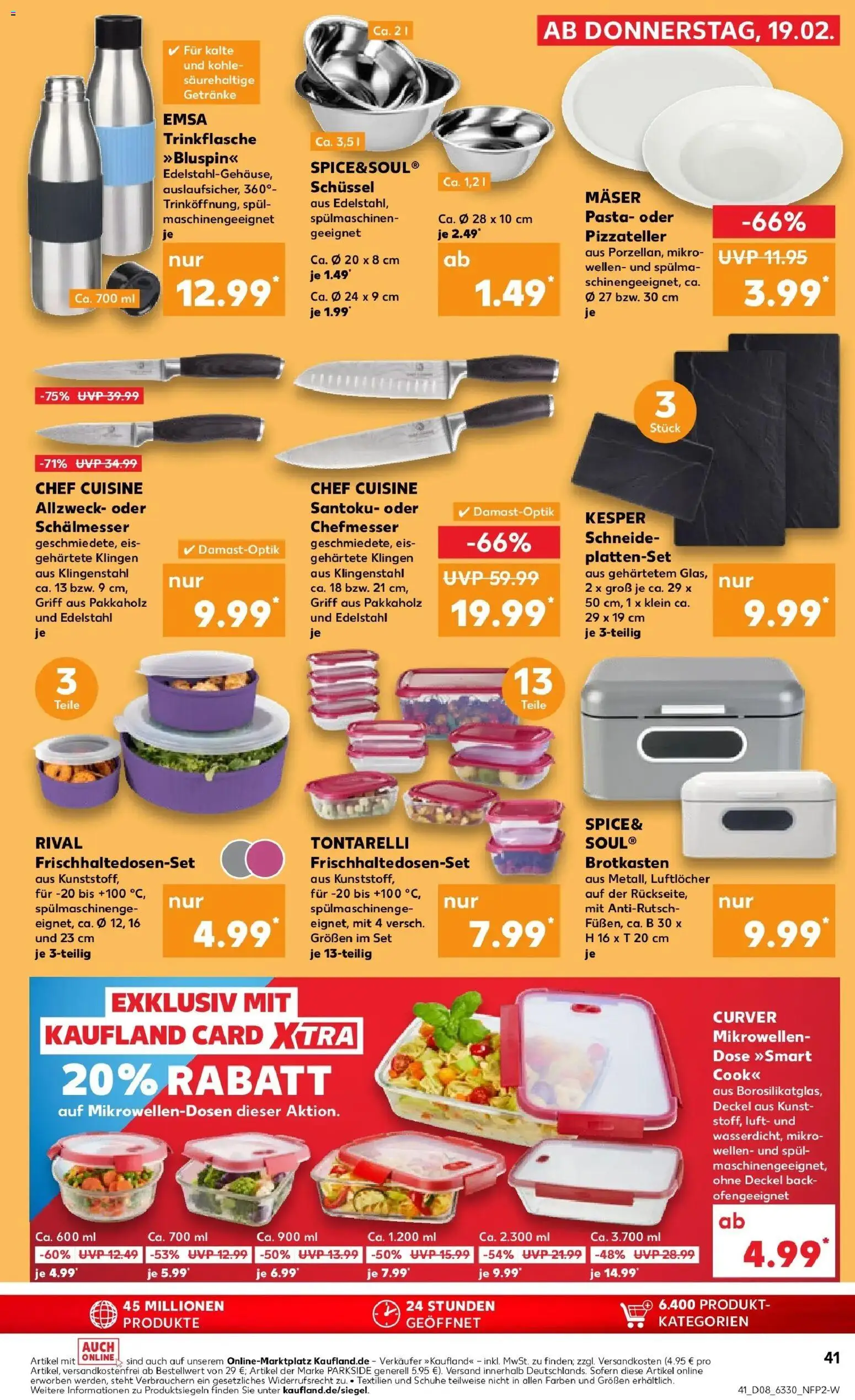 Kaufland prospekt Eschwege	 – gültig ab 19.02.2026 | Seite: 49 | Produkte: Box, Pasta, Eis