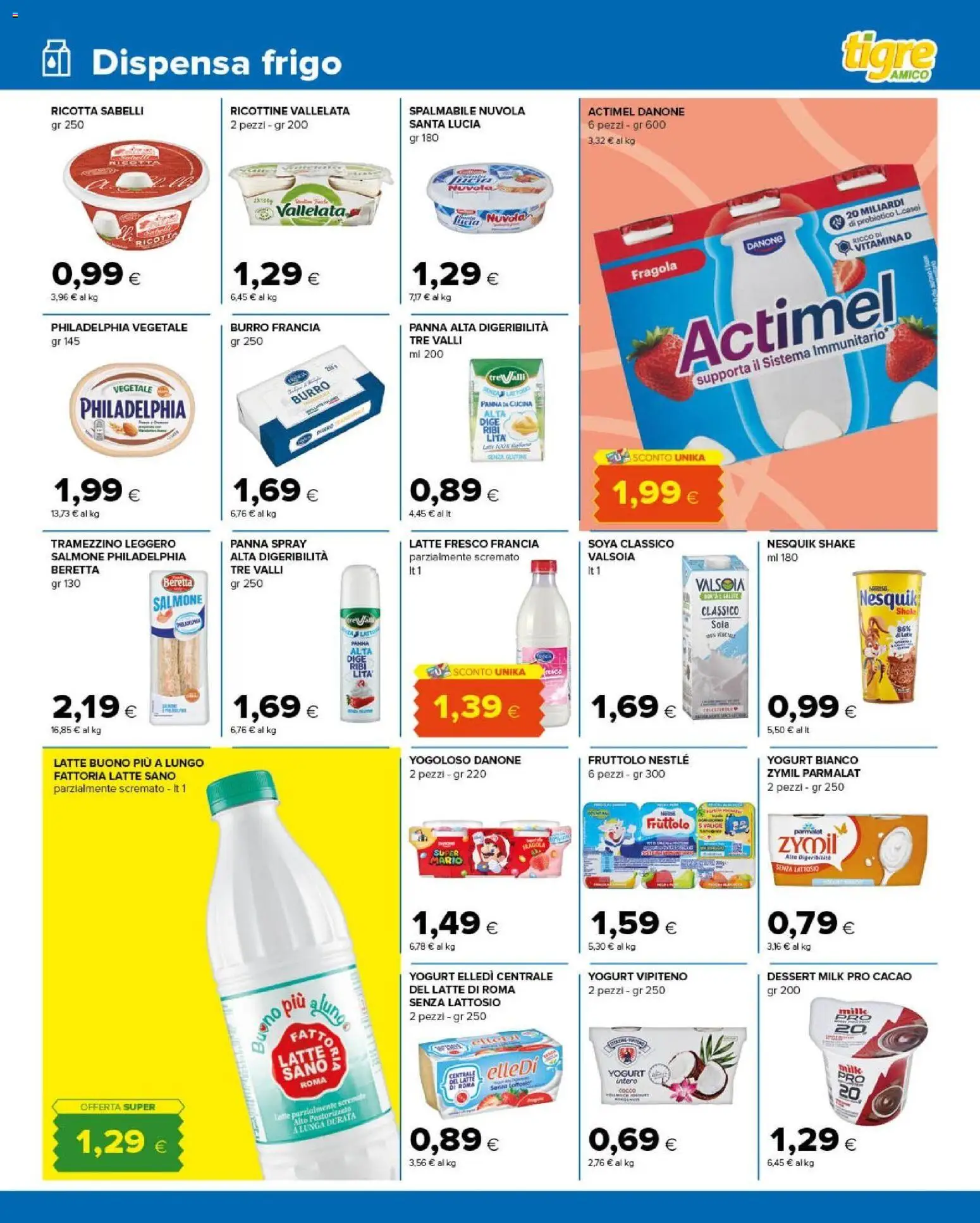 Volantino Tigre del 02/09/2026 | Pagina: 7 | Prodotti: Salmone, Panna, Ricotta, Tramezzino