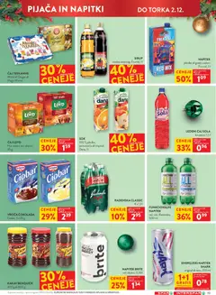 Spar katalog akcije – veljaven od 26.11.2025 | Stran: 22 | Izdelki: Kos, Ledeni čaj, Energijski napitek, Caj