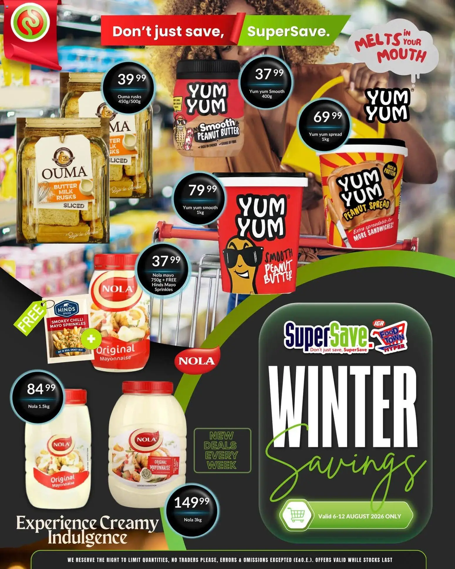 New Super Save catalogue – valid from 06/08/2026 | Page: 20 | Products: Milk, Butter, Mayonnaise, Chilli