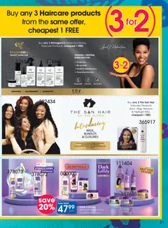 Clicks specials catalogue – valid from 21.05.2026 | Page: 51 | Products: Detergente líquido, Braids, Conditioner, Pea