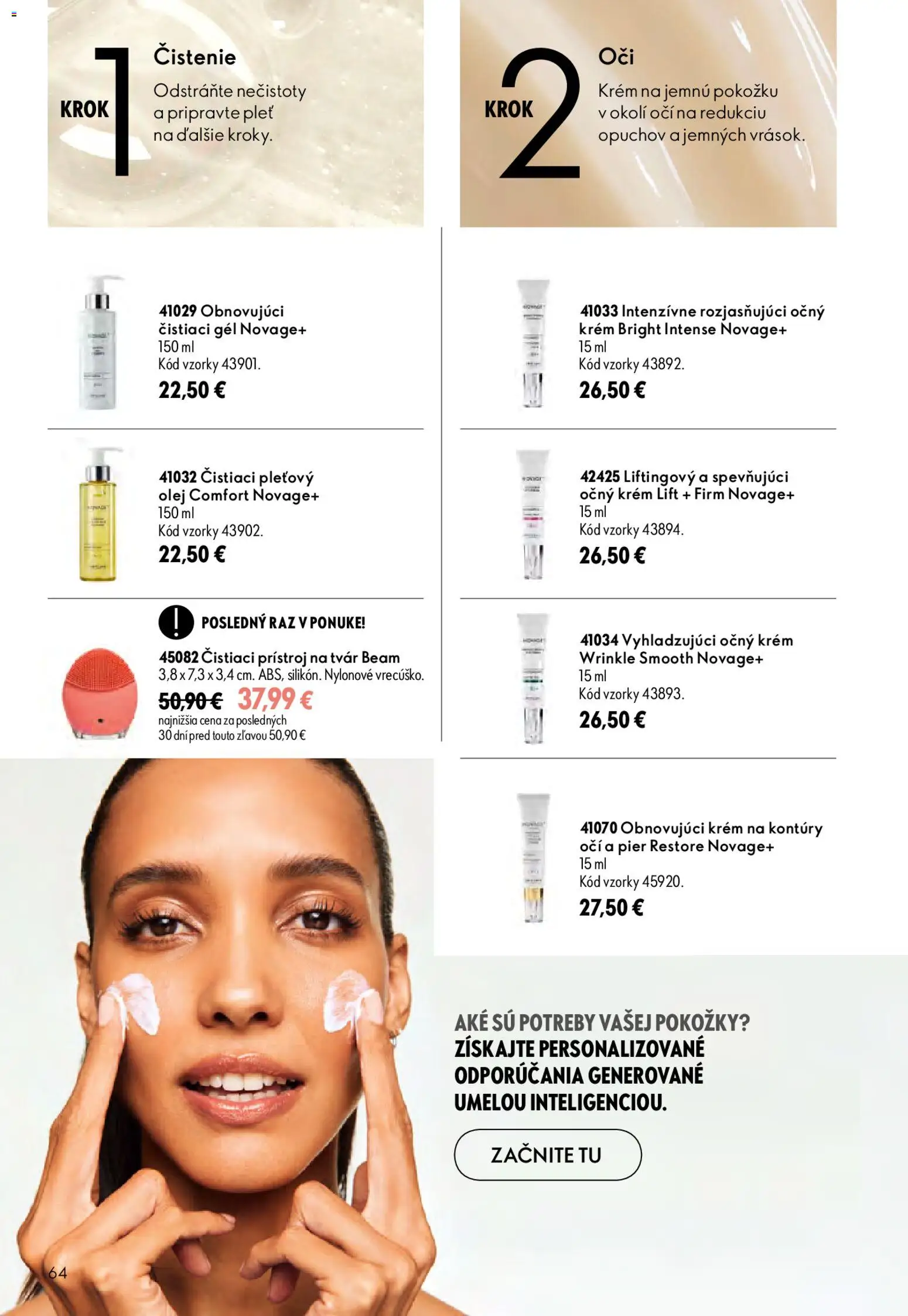 Nové Oriflame akcie – leták je platný od 09.09.2026 | Strana: 64 | Produkty: Olej, Krém
