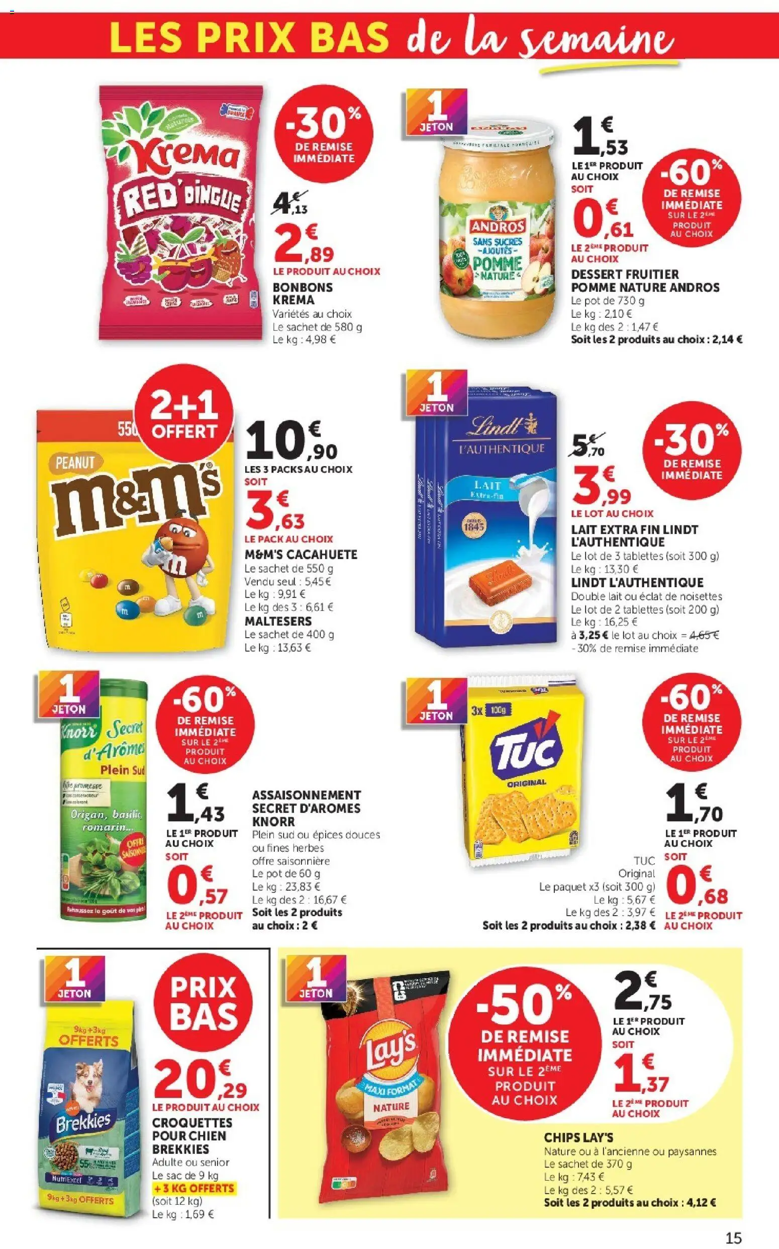 {H1} | Page: 15 | Produits: Sac, Noisettes, Dessert, Épices
