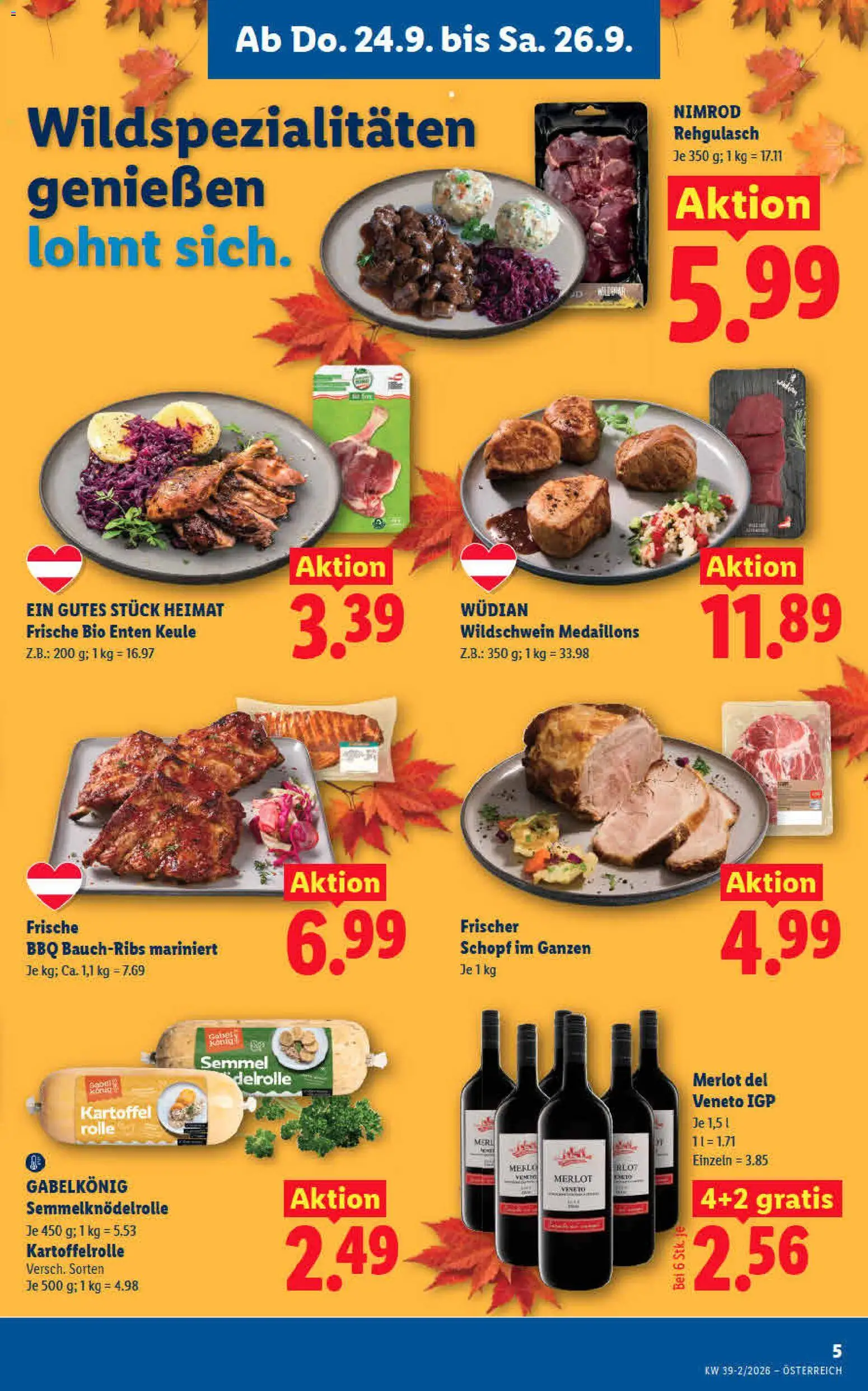 Lidl - Flugblatt gültig ab 24.09.2026 | Seite: 7