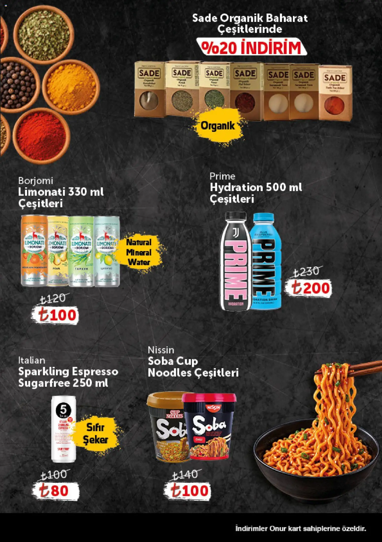 Onur Market - Katalog Gurme - 16 Eylül 2026 tarihinden itibaren geçerlidir | Sayfa: 11