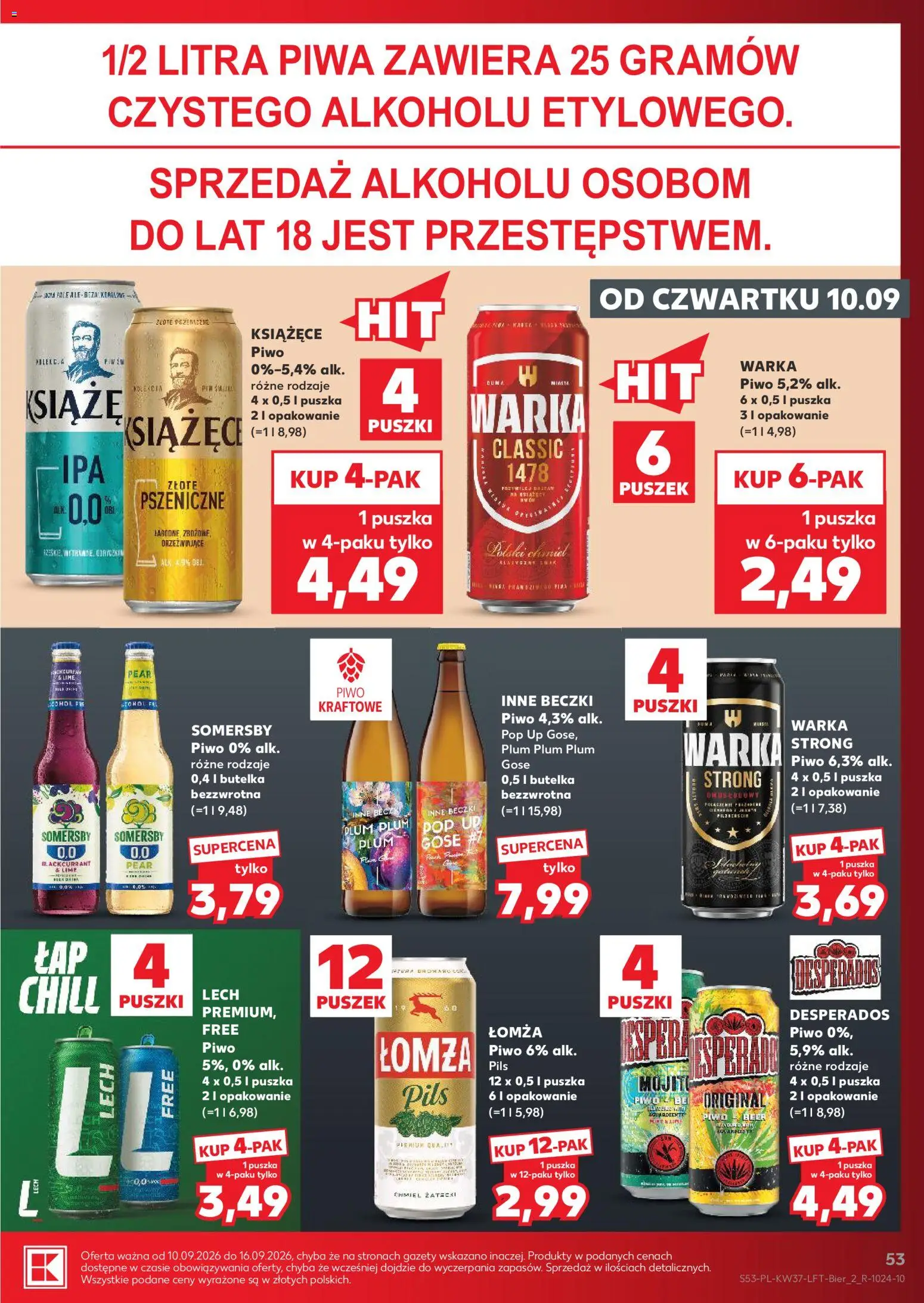 Kaufland gazetka od 10.09.2026 | Strona: 53