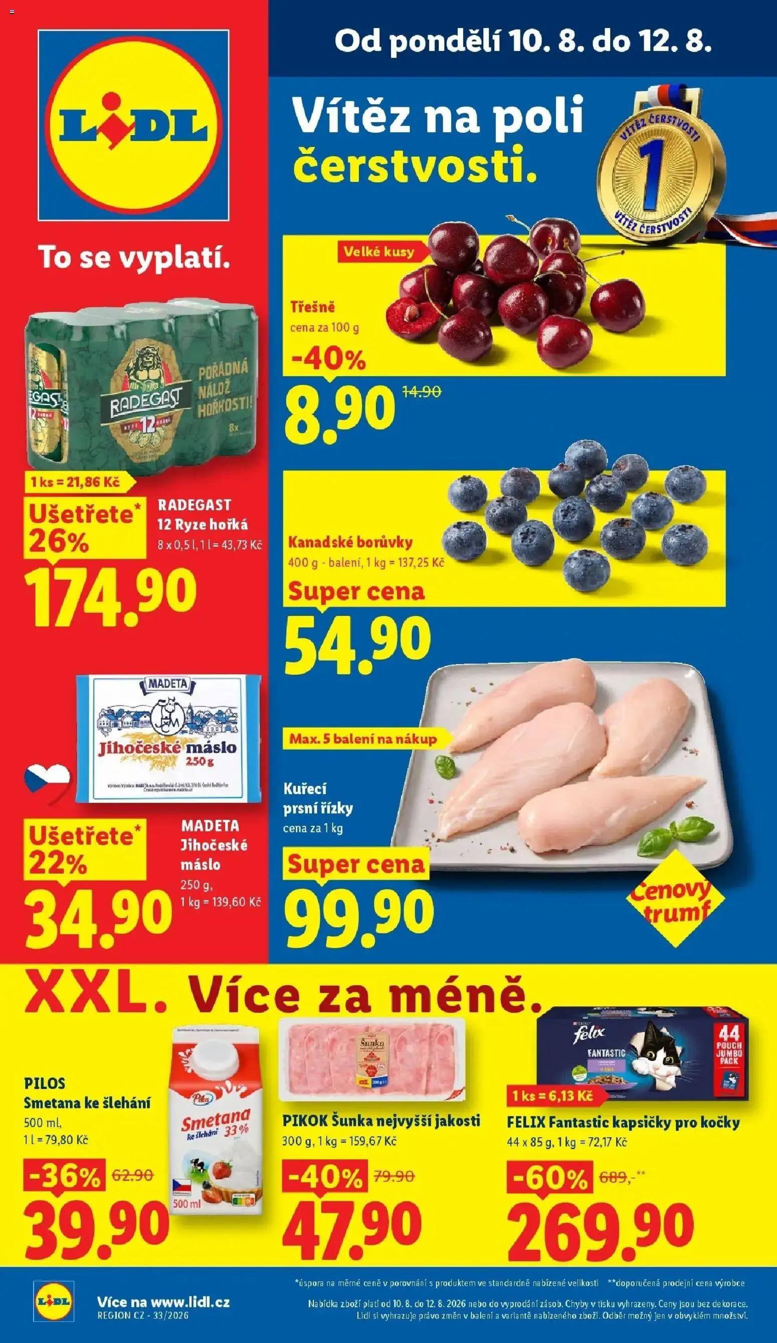 Lidl leták od 10.08.2026 - Nový akční leták | Strana: 1
