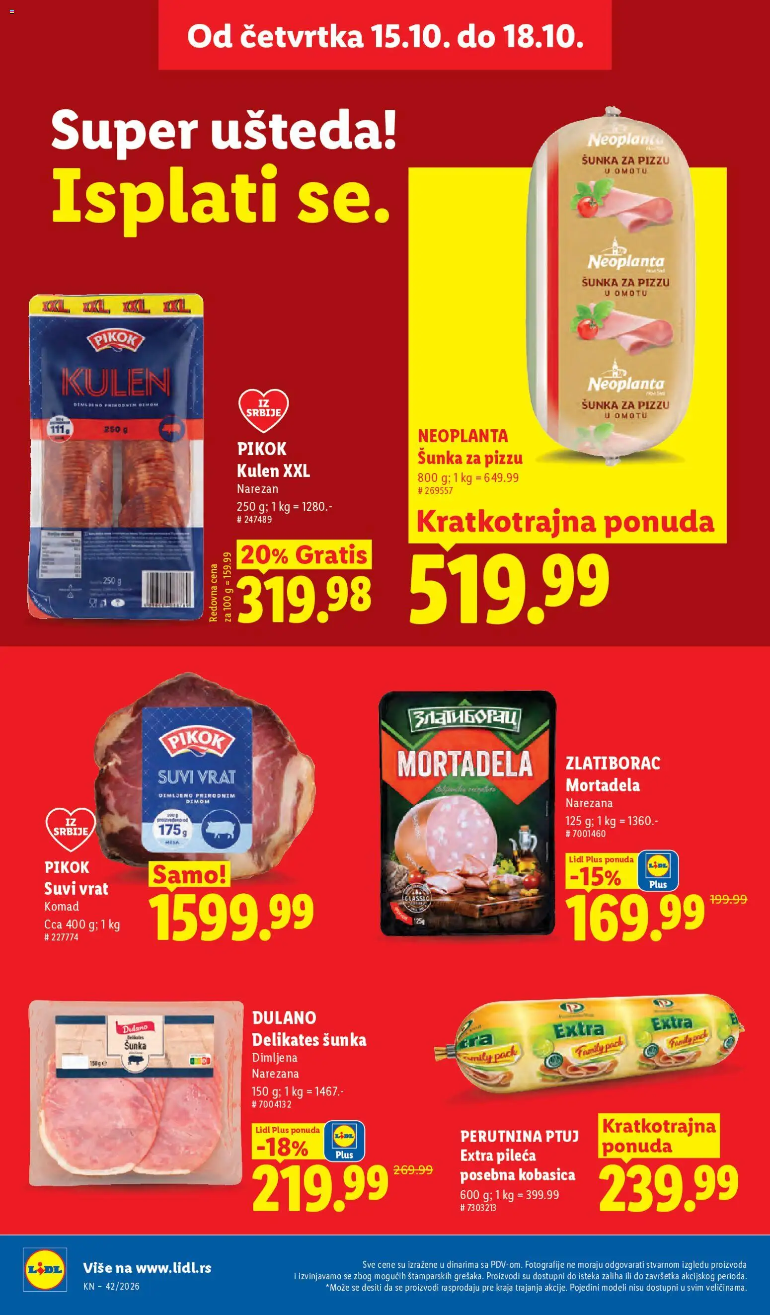 Lidl katalog - važi od 15.10.2026 | Strana: 26