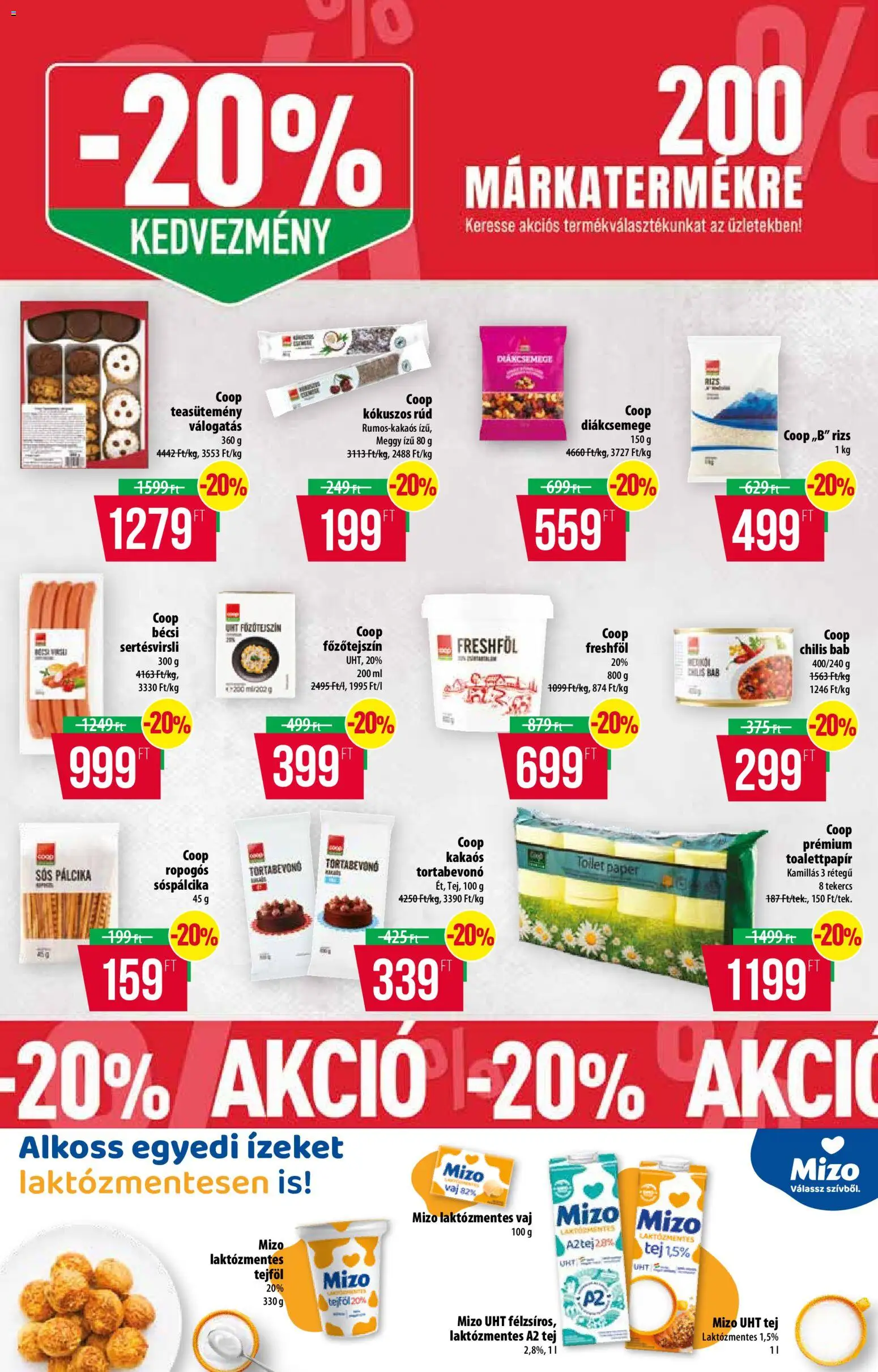 COOP akciós ujság - amely érvényes a következő dátumtól: 2026.10.08. | Oldal: 7
