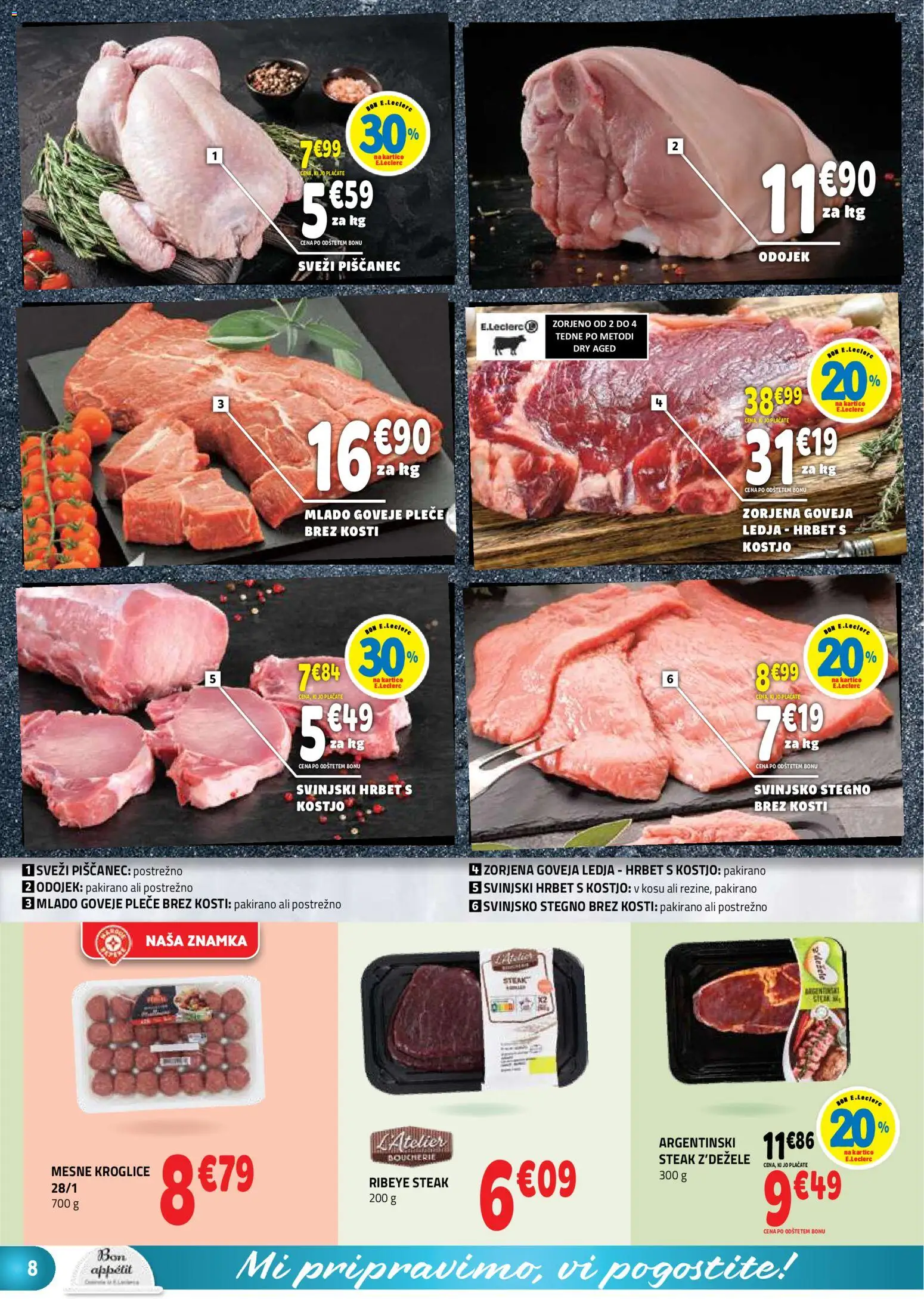 Novi E.leclerc katalog ponudbe – veljaven od 08.07.2026 | Stran: 8
