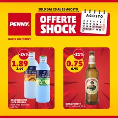 Anteprima del volantino PENNY volantino Offerte Shock valido a partire dal 20/08/2026