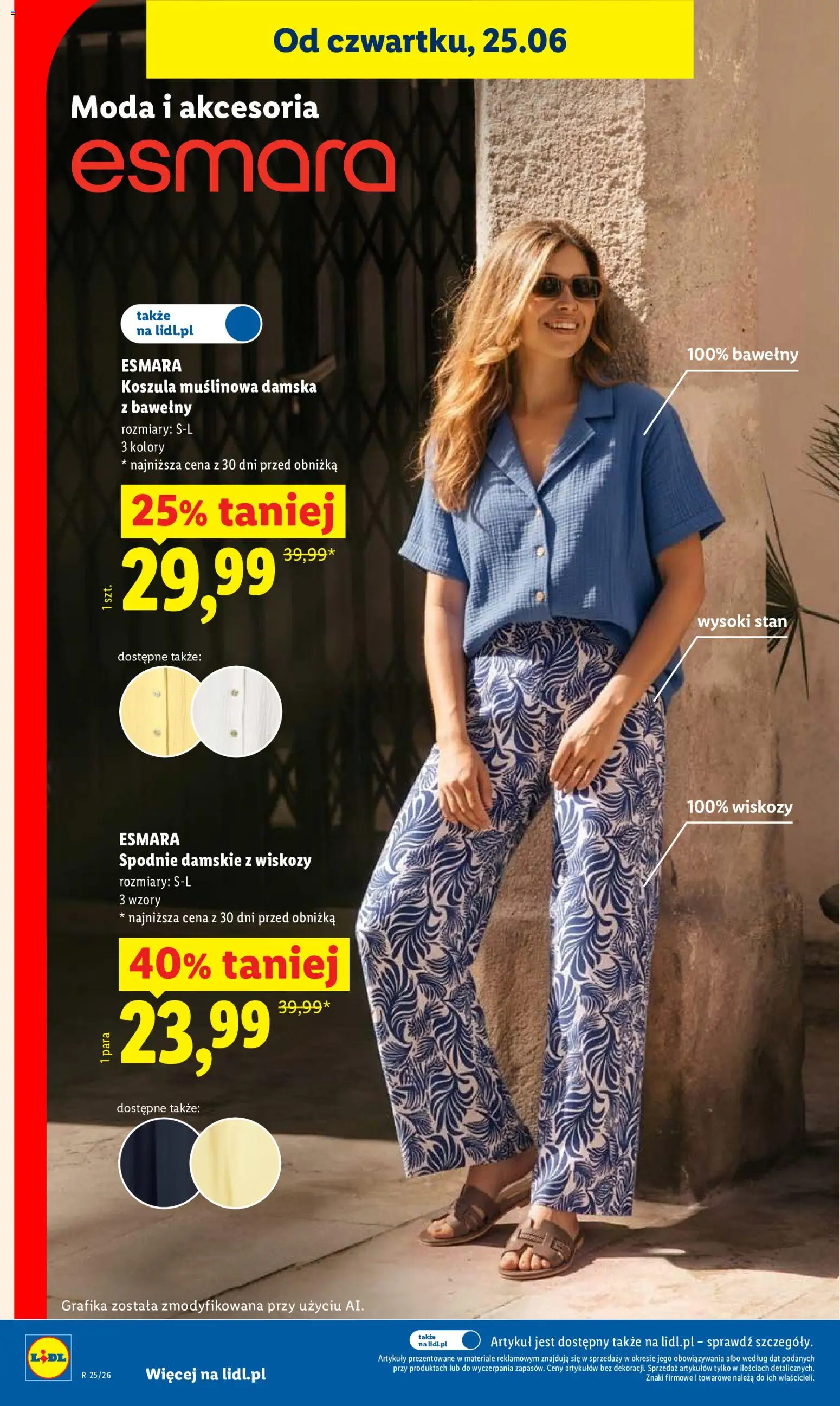 Lidl gazetka od 25.06.2026 | Strona: 30 | Produkty: Koszula, Spodnie