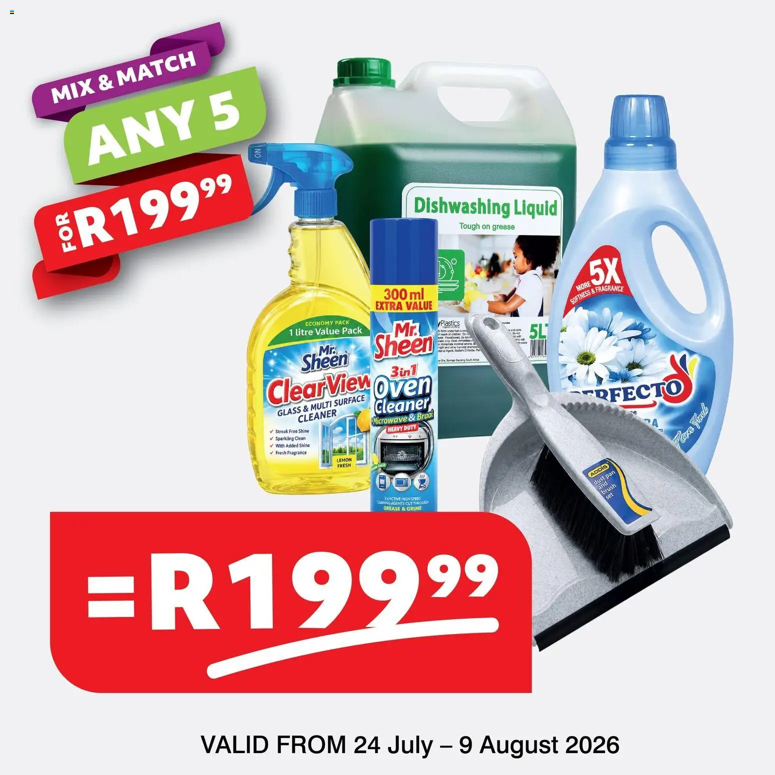 New Crazy Plastics catalogue – valid from 28/07/2026 | Page: 7 | Products: Surface cleaner, Fragrance, Brush, Dishwashing liquid