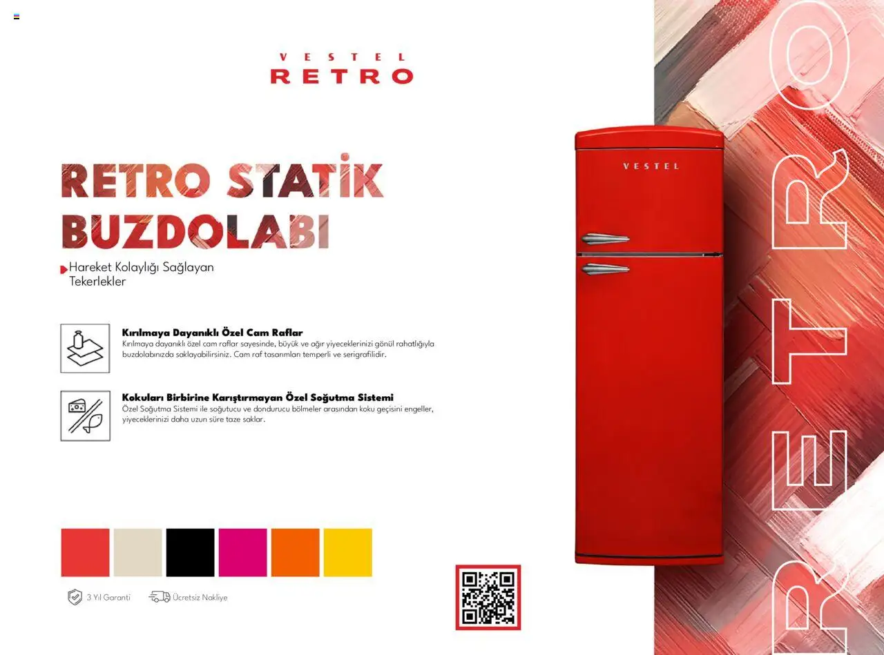 Vestel Retro Katalog - 06 Ağustos 2024 tarihinden itibaren geçerlidir | Sayfa: 7 | Ürünler: Raf, Koku, Buzdolabı, Dondurucu