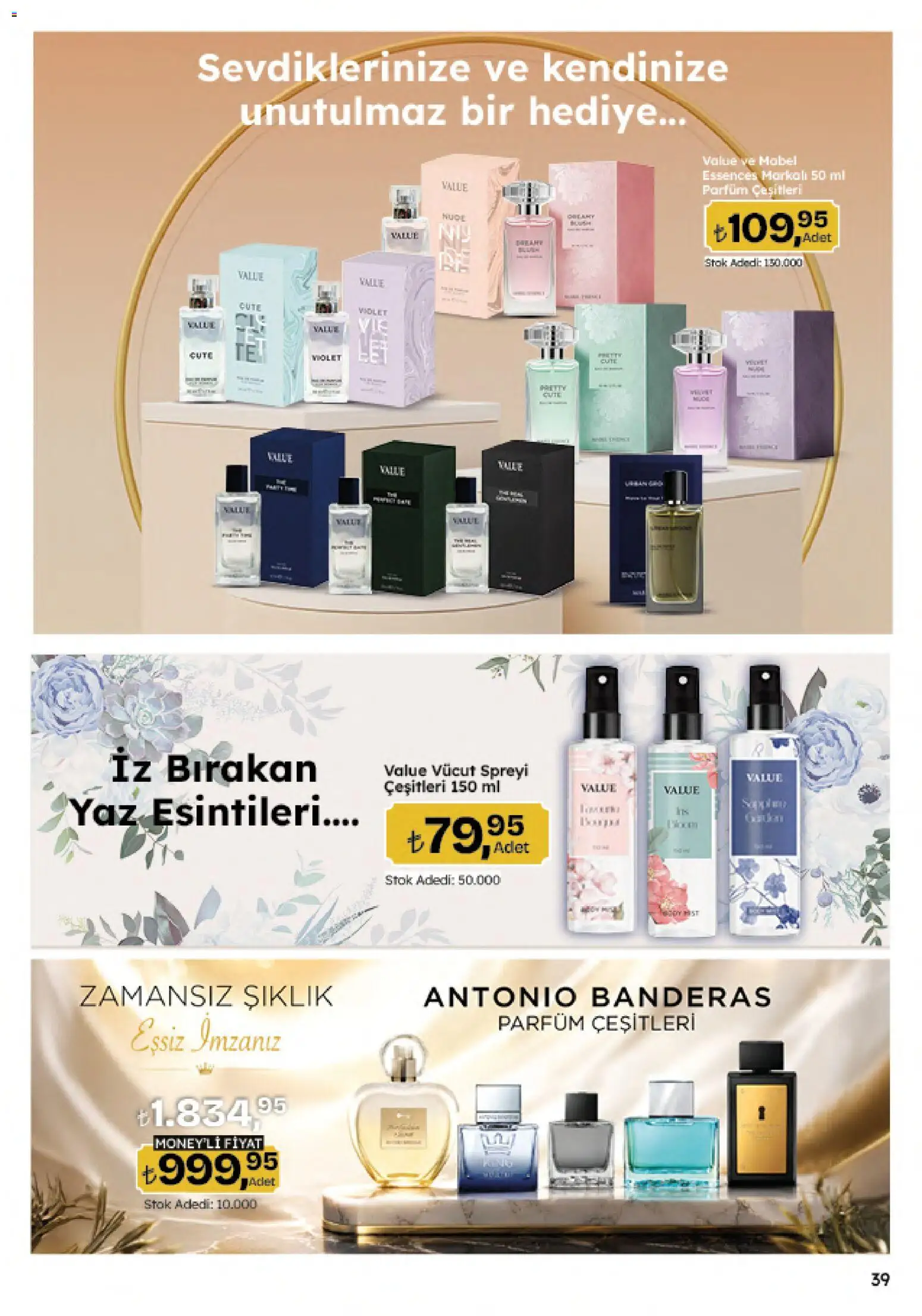 Migros Katalog - 5M Migroskop Dijital - 04.06.2026 tarihinden itibaren geçerlidir | Sayfa: 39 | Ürünler: Parfüm