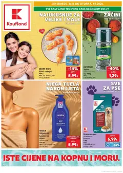 Kaufland - Slavonski Brod - Pregled kataloga iz trgovine Kaufland, vrijedi od 26.08.2026