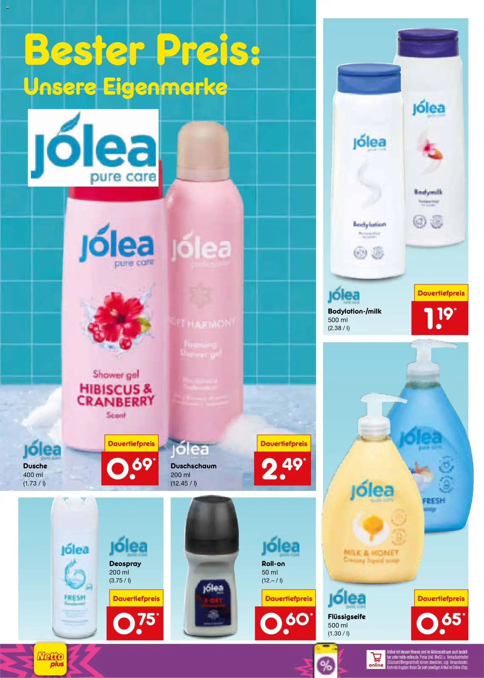 Netto Marken-Discount Prospekt – gültig ab 19.10.2026 | Seite: 34 | Produkte: Dusche, Shower Gel, Deospray