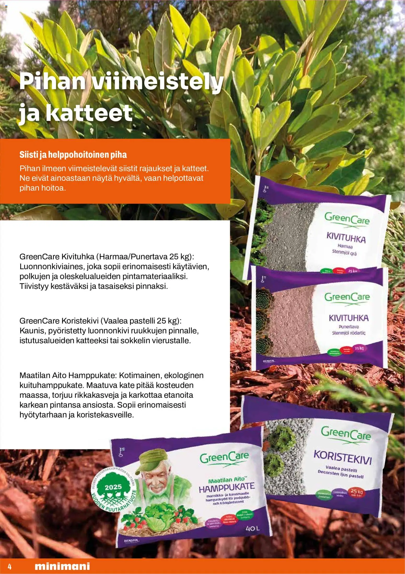 Minimani kuvasto - GreenCare – voimassa 18.05.2026 alkaen | Sivu: 4