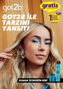 06 Eylül 2026 tarihinden itibaren geçerli olan Gratis kataloğu önizlemesi
