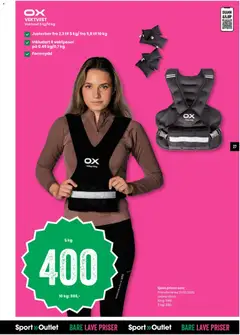 Forhåndsvisning av Sport Outlet kundeavis gyldig fra 15/09/2026 | Side: 27 | Produkter: 5 kg, Vektvest