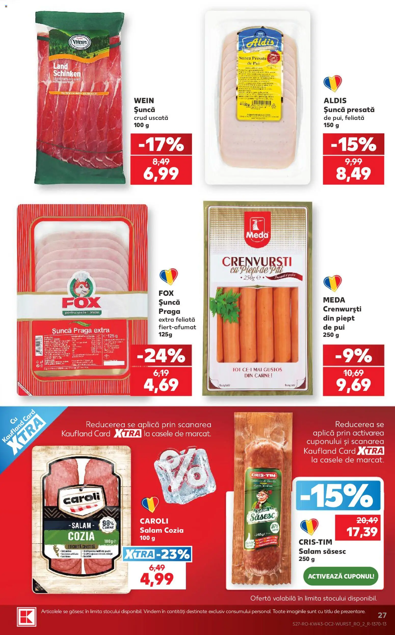 Noul catalog Kaufland – valabil de la 21.10.2026 | Pagină: 27