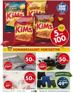 Forhåndsvisning av Spar Kjøp kundeavis gyldig fra 20/07/2026