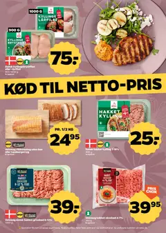 Netto - Tilbudsavis uge 32 gyldig fra 01/08/2026 | Side: 6 | Produkter: Oksekød, Hamburgerryg