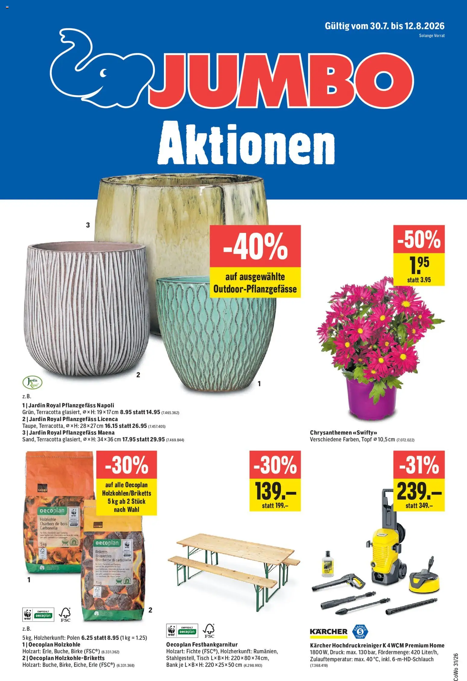 Jumbo aktionen – gültig ab 30.07.2026 | Seite: 1
