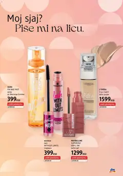 L'ORÉAL true match tečni puder, true match tečni puder - pregled DM Drogerie kataloga - važi od 01.05.2026 | Strana: 3 | Proizvode: Tečni puder, Puder, Maskara