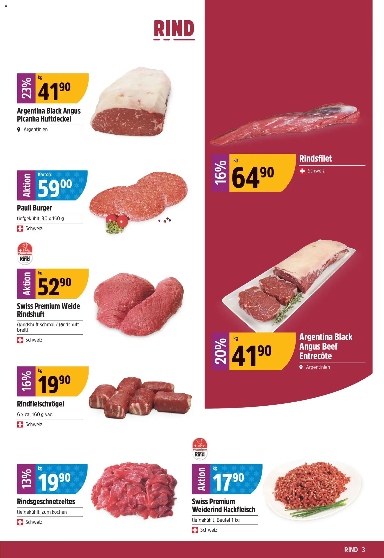 TopCC aktionen – gültig ab 27.07.2026 | Seite: 3 | Produkte: Burger