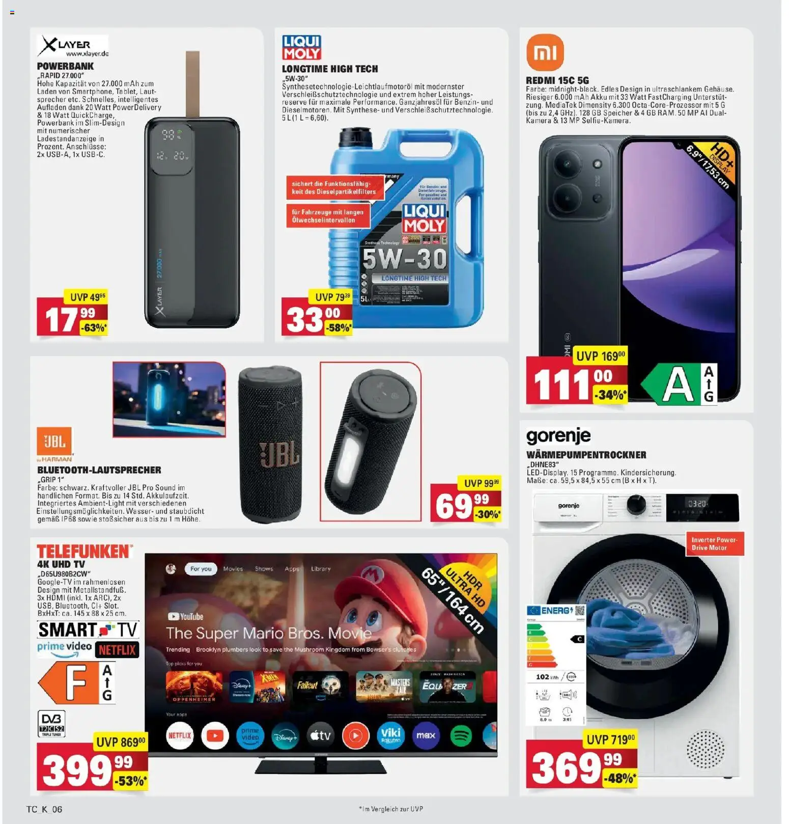 Marktkauf - Marktkauf: Wochenangebote – gültig ab 29.06.2026 | Seite: 40 | Produkte: USB, Gorenje, Smart TV, Wasser