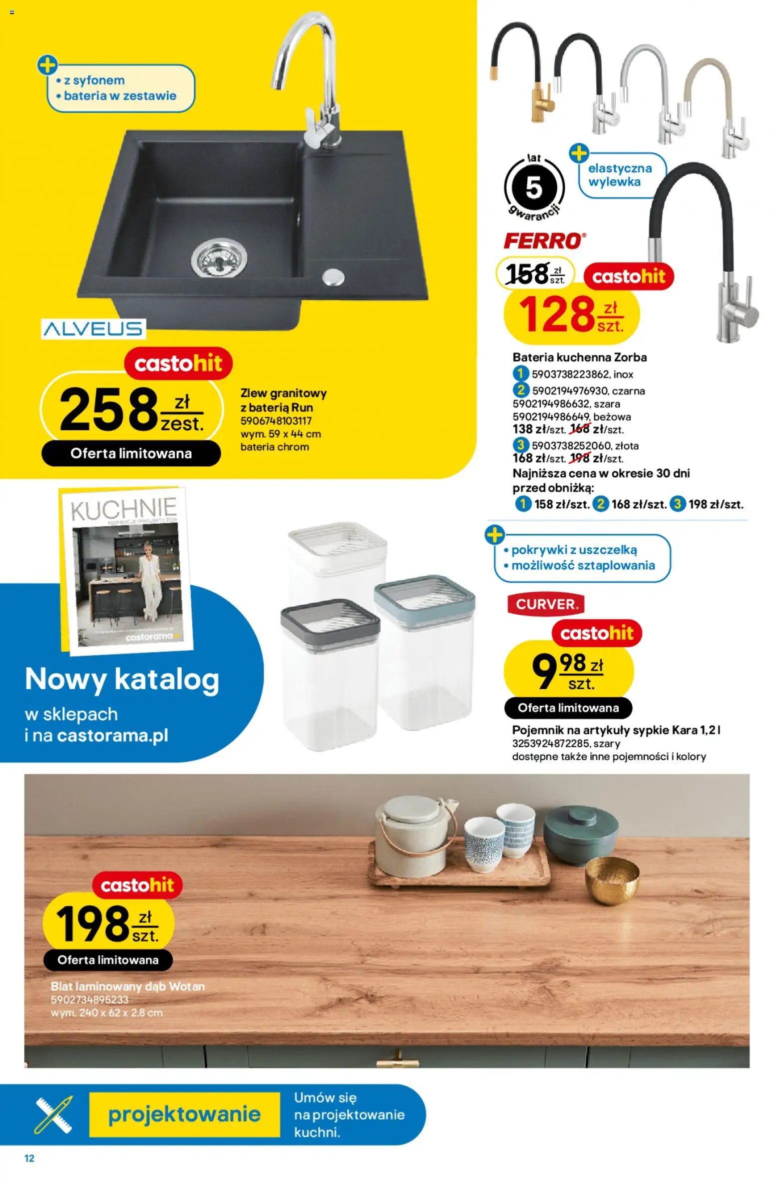 Castorama gazetka od 08.07.2026 | Strona: 12 | Produkty: Bateria