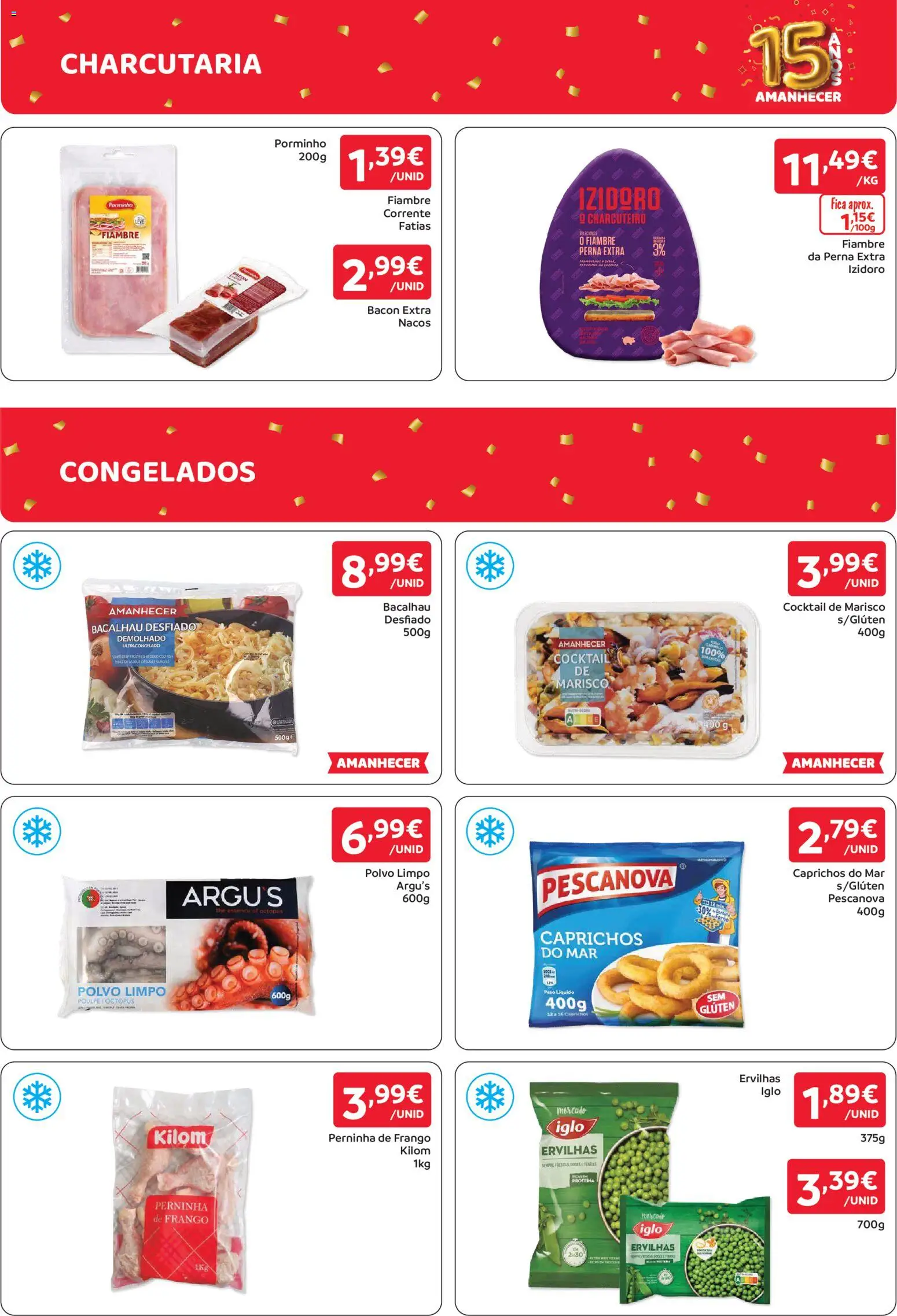 Amanhecer folheto │ válido de 01/10/2026 | Página: 10 | Produtos: Fiambre, Bacon, Frango, Polvo