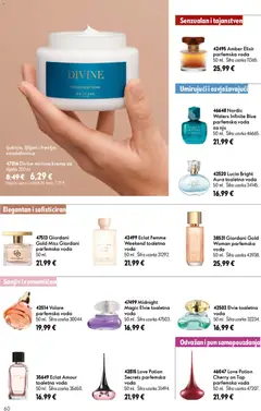 Oriflame Katalog - Pregled kataloga iz trgovine Oriflame, vrijedi od 15.07.2026 | Stranica: 60 | Proizvodi: Krema za tijelo, Krema, Voda