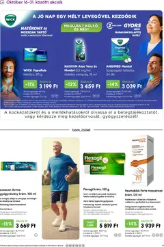 Alma Gyógyszertárak akciós újság - amely érvényes a következő dátumtól: 2026.10.01. | Oldal: 17 | Termékek: Orrspray, Krém, Aloe vera, Eszköz