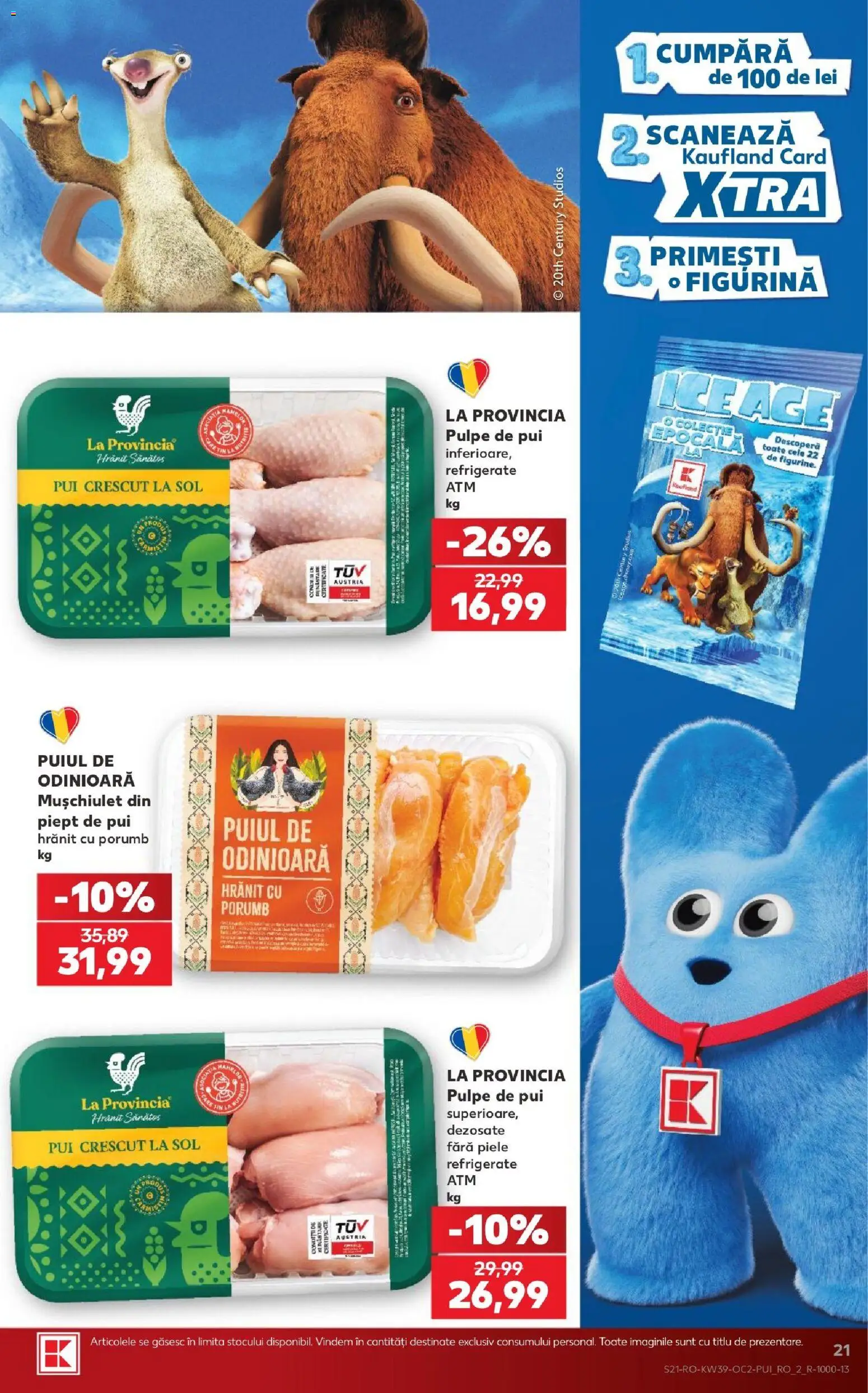 Kaufland RO akciós ujság - amely érvényes a következő dátumtól: 2026.09.23. | Oldal: 21