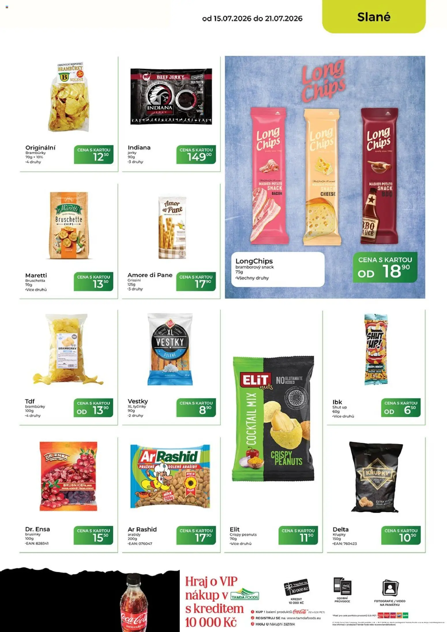 Tamda Foods leták od 15.07.2026 | Strana: 35 | Produkty: Video, Bruschetta, Grissini, Jerky