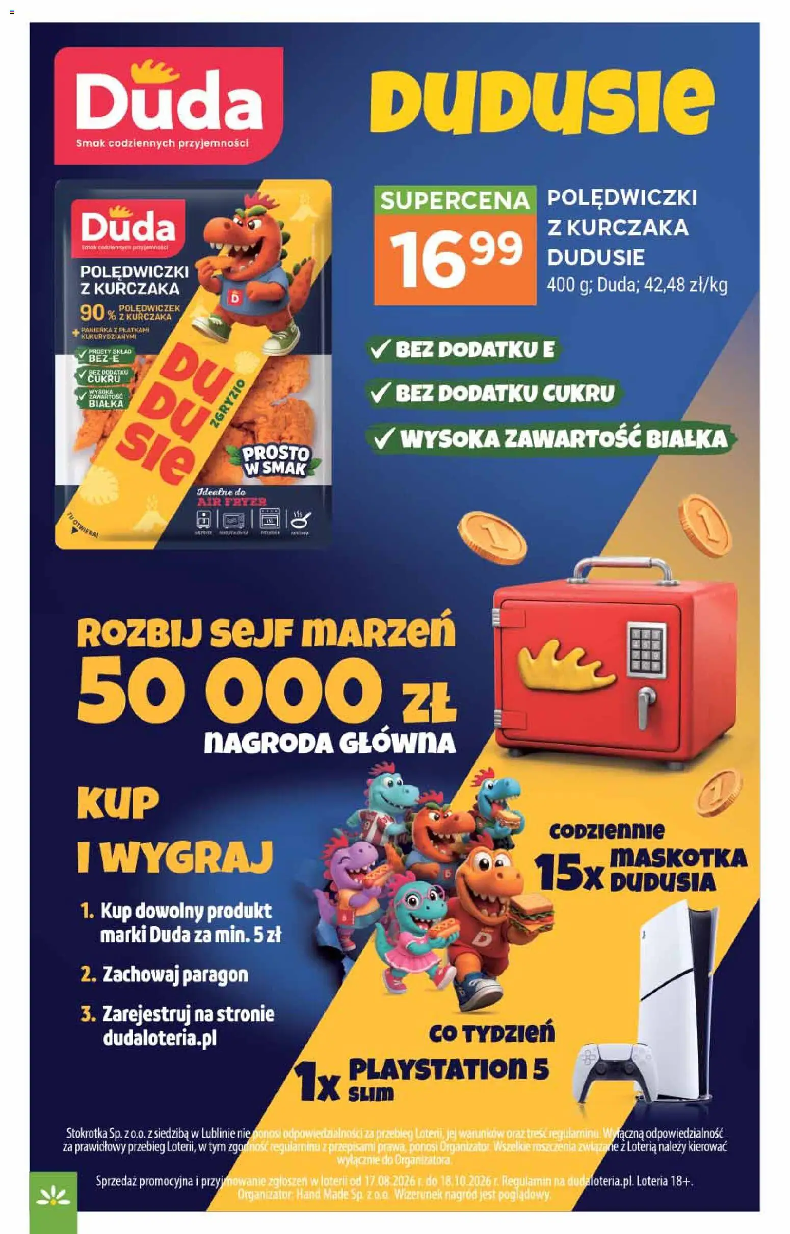 Stokrotka gazetka od 20.08.2026 | Strona: 11 | Produkty: Panierka, Playstation, Polędwiczki z kurczaka, Polędwiczki