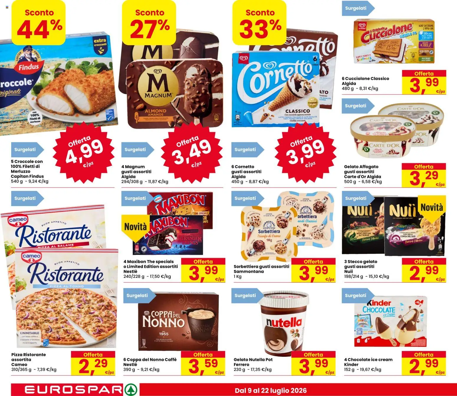 Volantino Eurospar del 09/07/2026 | Pagina: 6