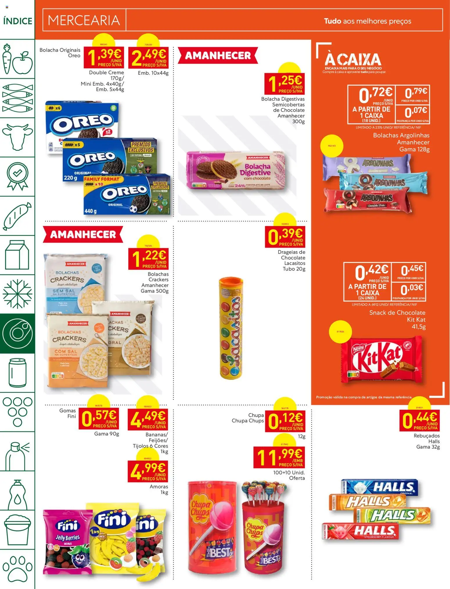 Recheio folheto │ válido de 23/06/2026 | Página: 22 | Produtos: Bolachas, Sal, Caixa, Leite