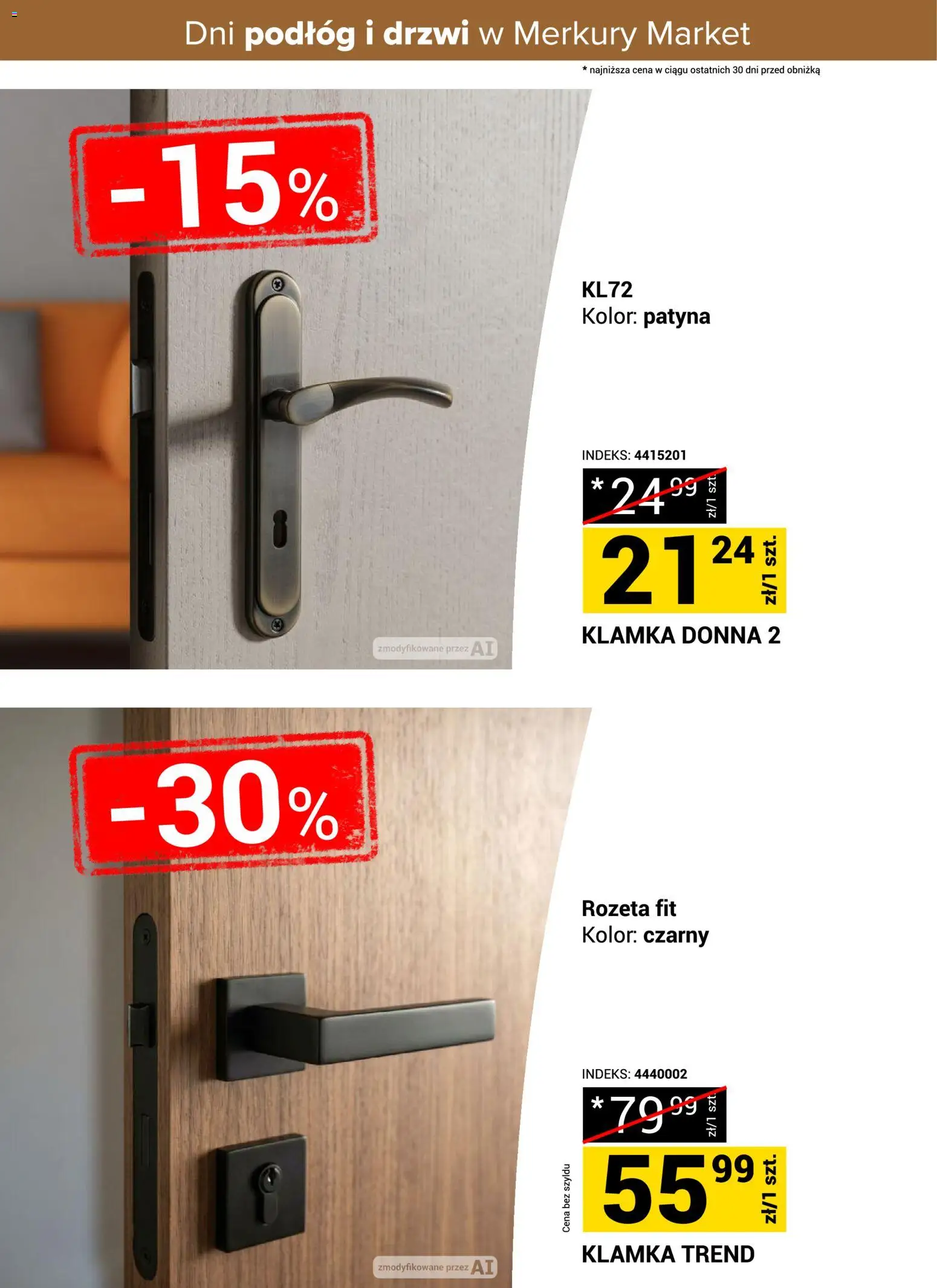 Merkury Market gazetka - Dni podłóg i drzwi od 17.10.2026 | Strona: 6 | Produkty: Drzwi
