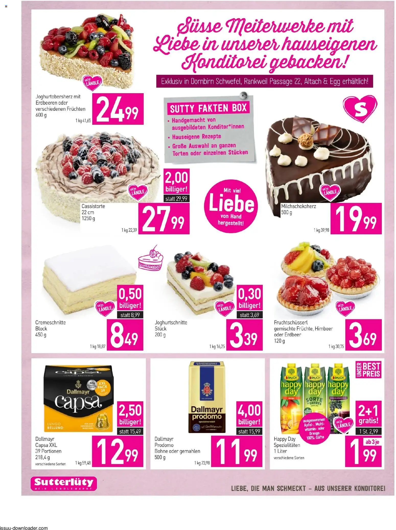 Sutterlüty Flugblatt gültig ab 07.05.2026 | Seite: 4 | Produkte: Erdbeeren, Box