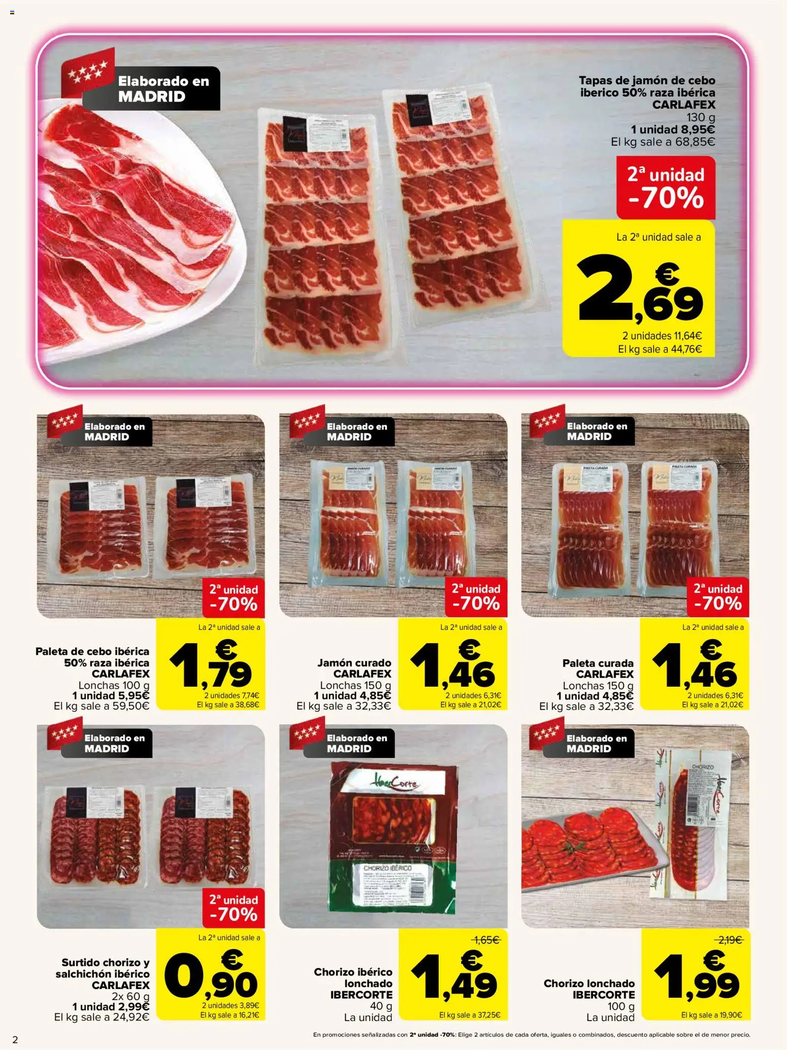 Carrefour folleto │ válido desde el 03/07/2026 | Página: 2 | Productos: Jamón
